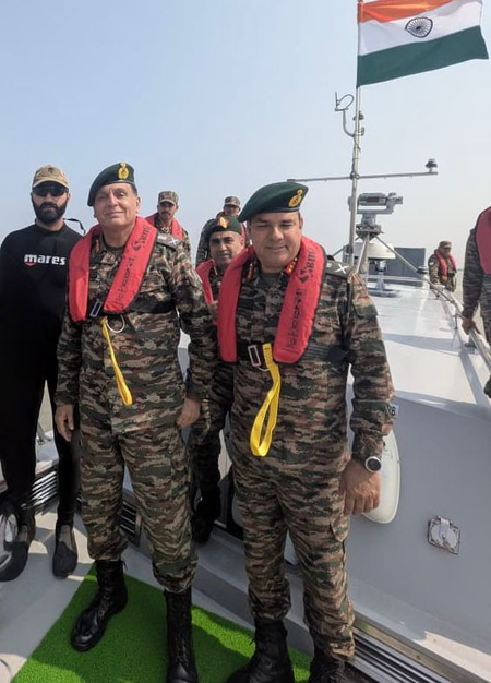 Indian Army Chief Reviews Operational Readiness in Gujarat