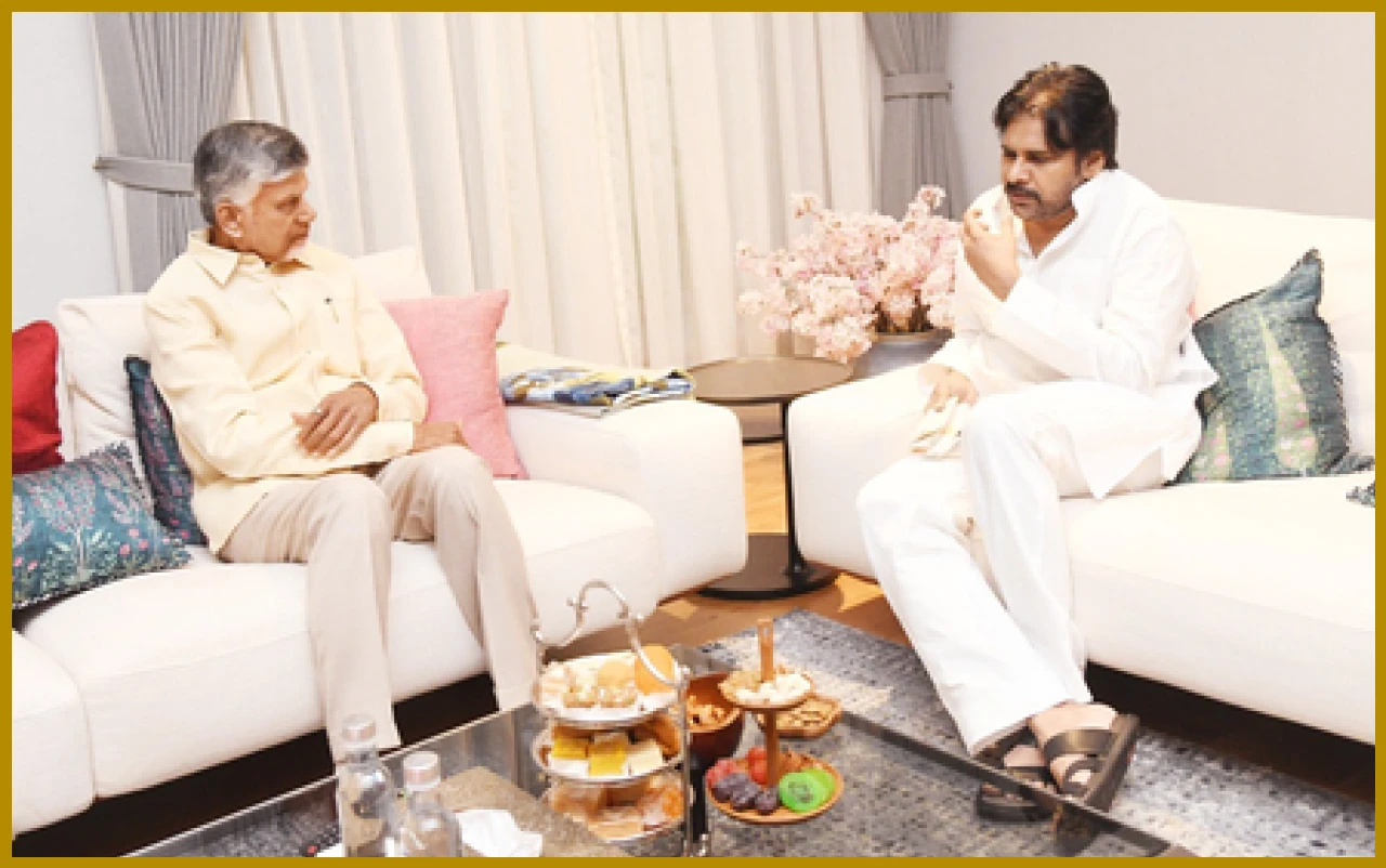 Key Meeting Between CM Chandrababu Naidu and Deputy CM Pawan Kalyan