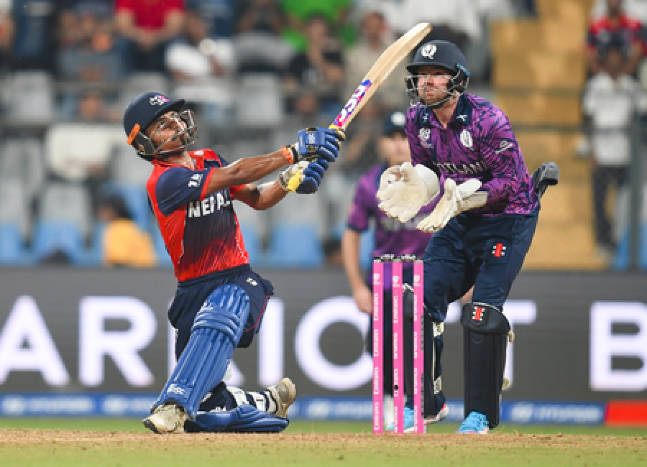 Nepals Captain Rohit Paudel Celebrates Historic T20 World Cup Victory Nepals Captain Rohit Paudel Celebrates Historic T20 World Cup Victory