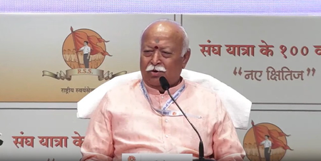 RSS Chief Addresses Key Issues at Mumbai Lecture Series