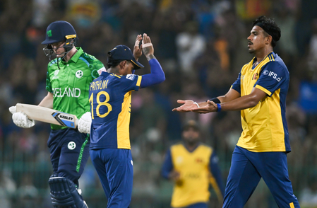 Sri Lanka Secures Victory Against Ireland in T20 World Cup Match