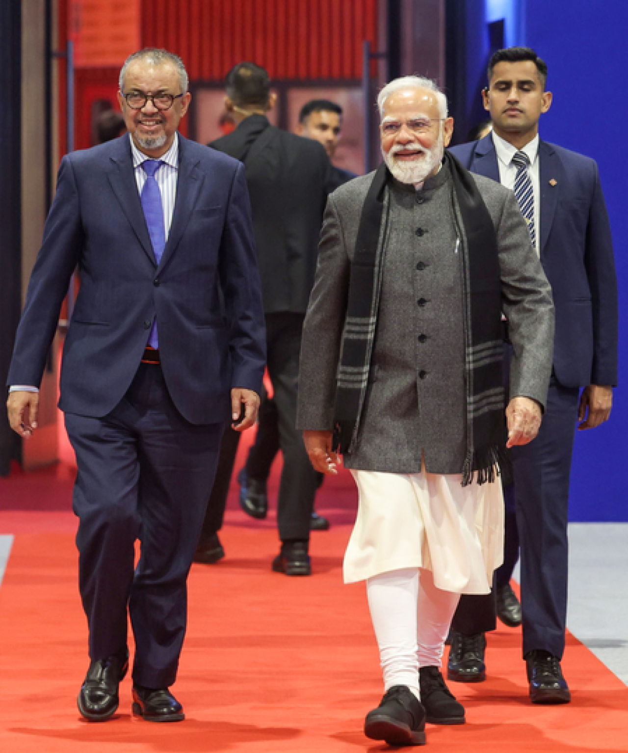 WHO Chief Praises PM Modi for HPV Vaccination Initiative